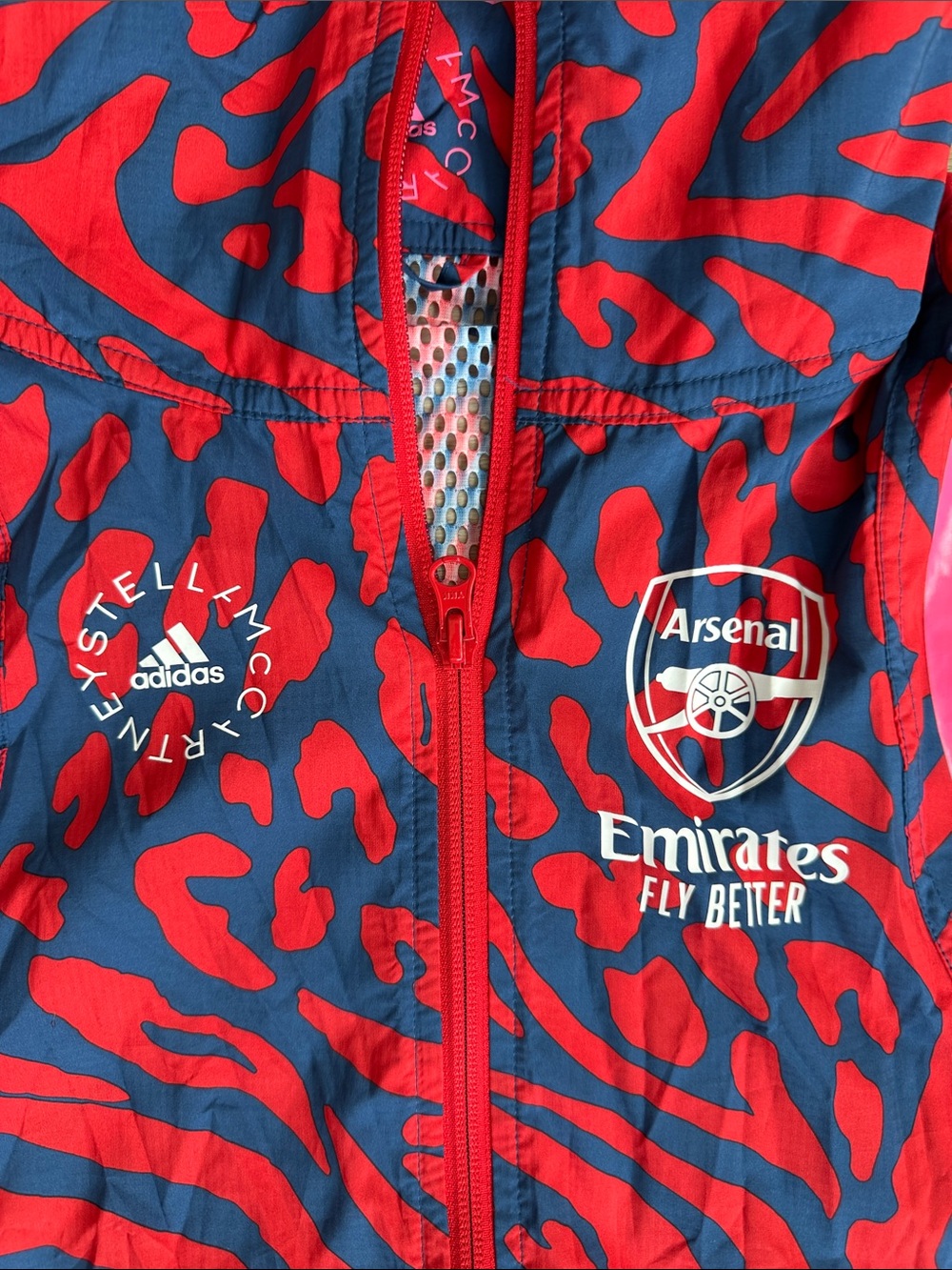 ARSENAL FC X ADIDAS BY STELLA MCCARTNEY WOVEN JACKET - Picture 8 of 11